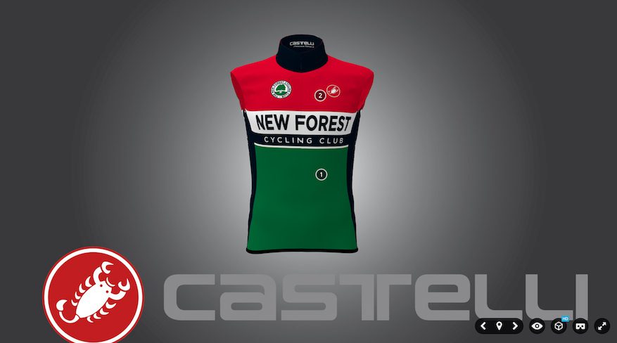 New forest cycling club kit