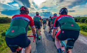 New Forest Cycling Club Members out on a club ride